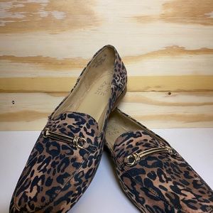 Leopard Print Naturalizer Loafers